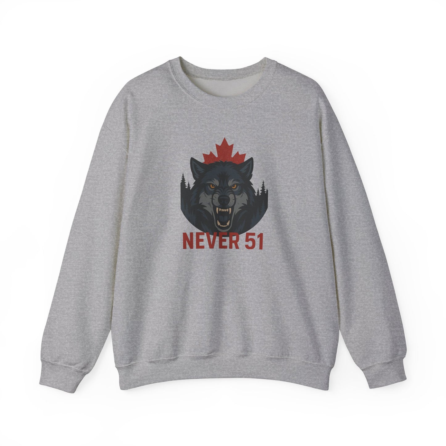 Wrangly Wolf Crewneck Sweatshirt
