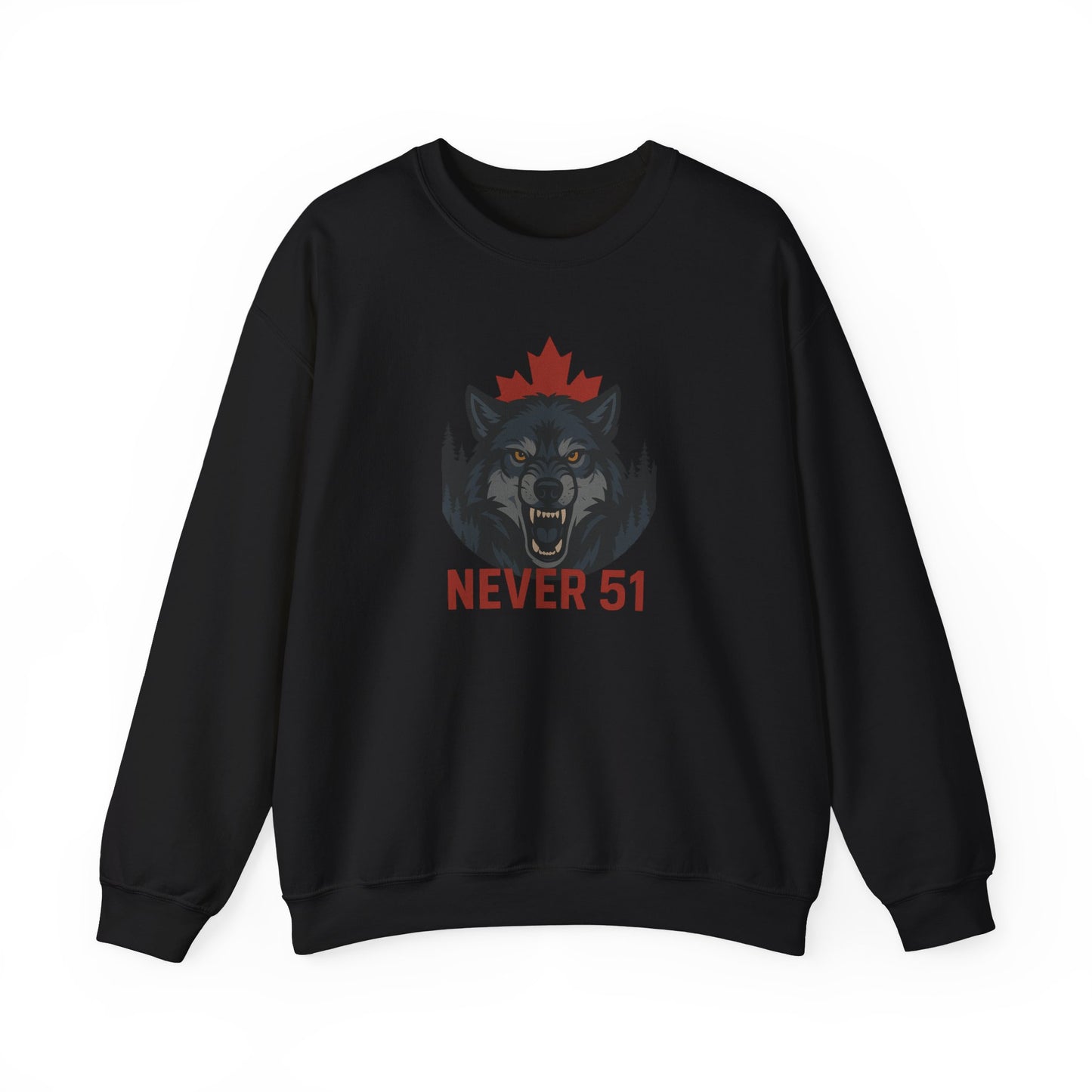 Wrangly Wolf Crewneck Sweatshirt