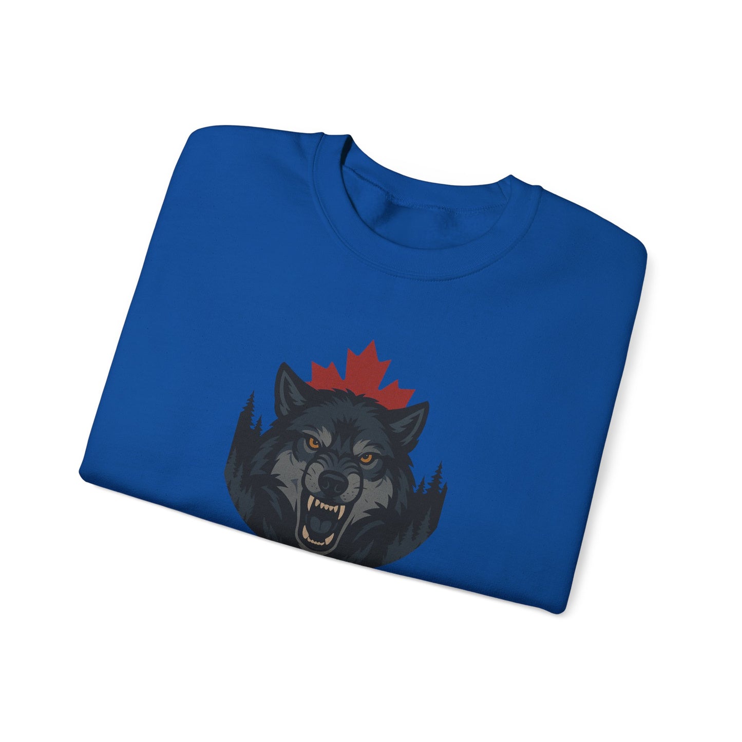 Wrangly Wolf Crewneck Sweatshirt
