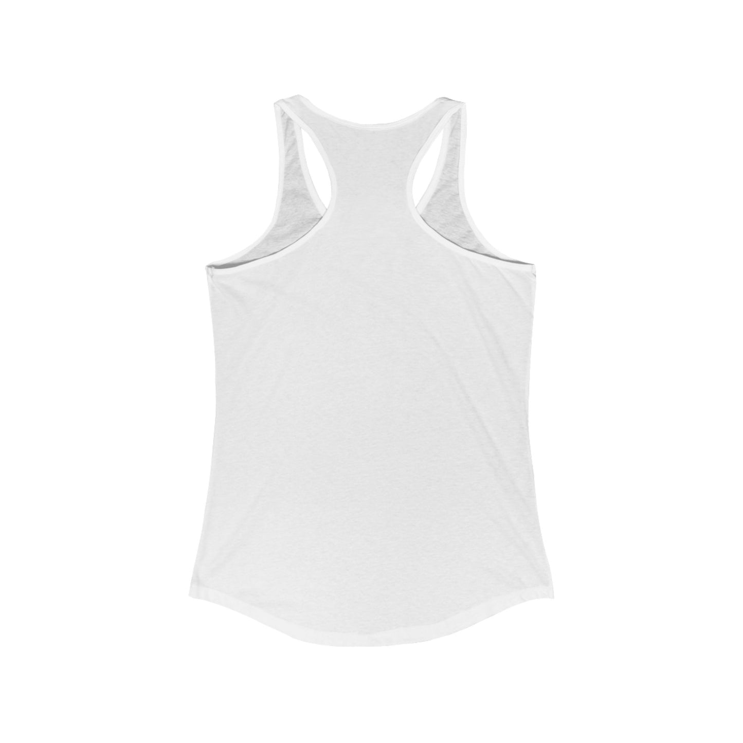 The duplium Lumberjills Geese Are Jerks Tank, a versatile racerback made from lightweight fabric, is displayed flat and viewed from the back against a white background.