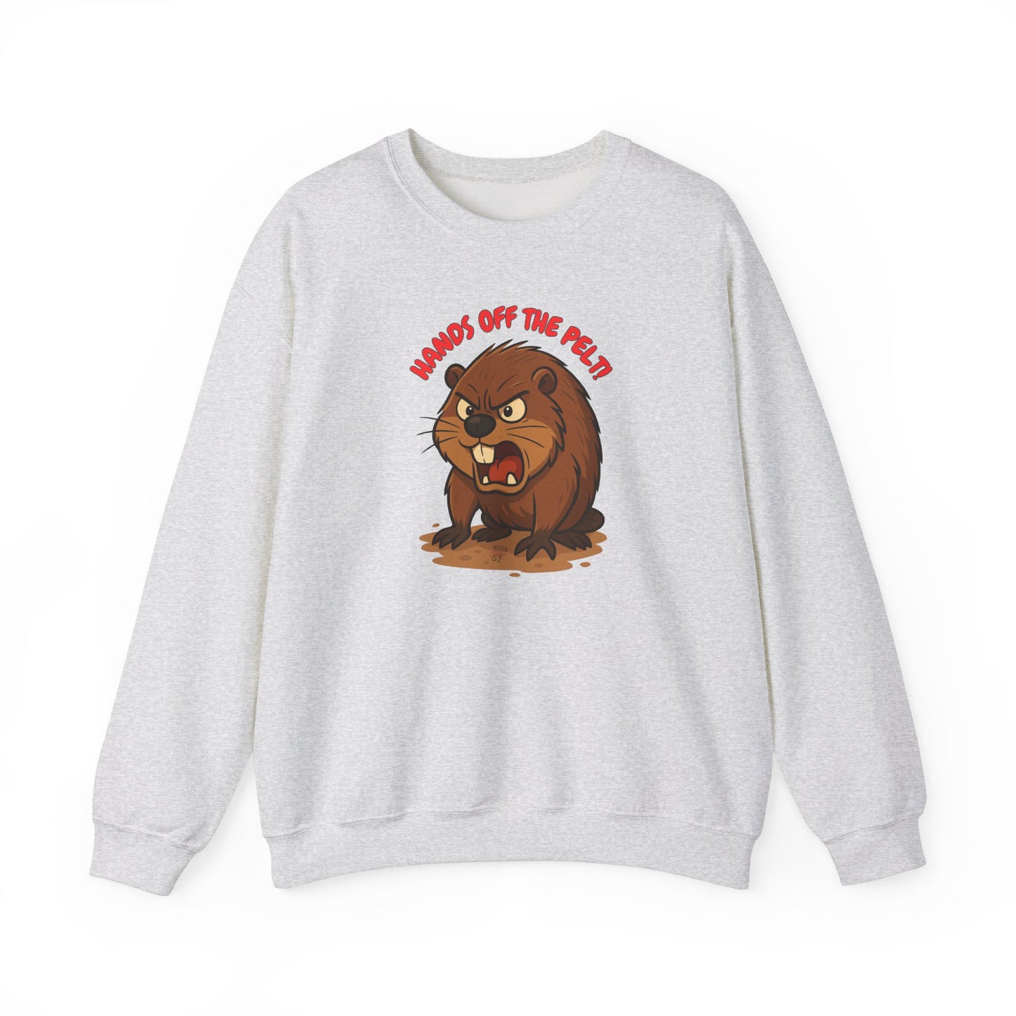 Hands Off The Pelt Crewneck Sweatshirt