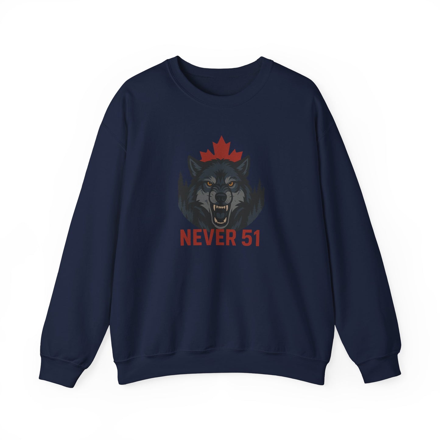 Wrangly Wolf Crewneck Sweatshirt