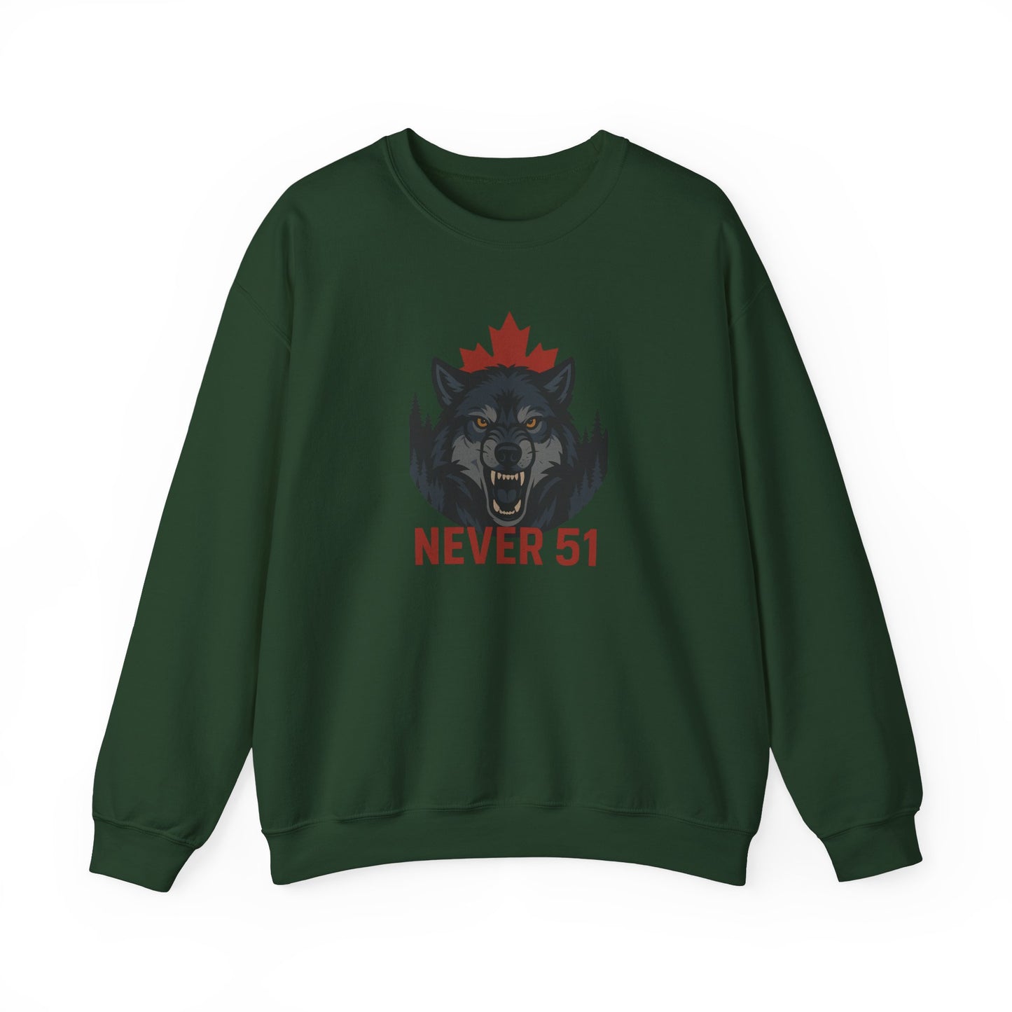 Wrangly Wolf Crewneck Sweatshirt