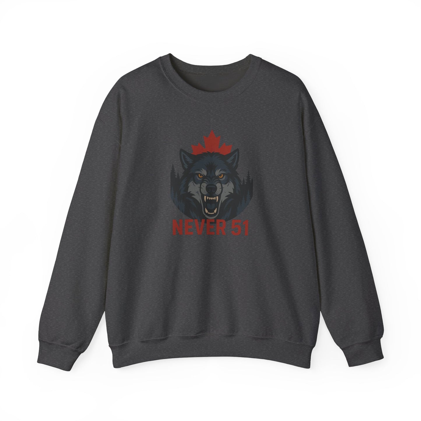 Wrangly Wolf Crewneck Sweatshirt