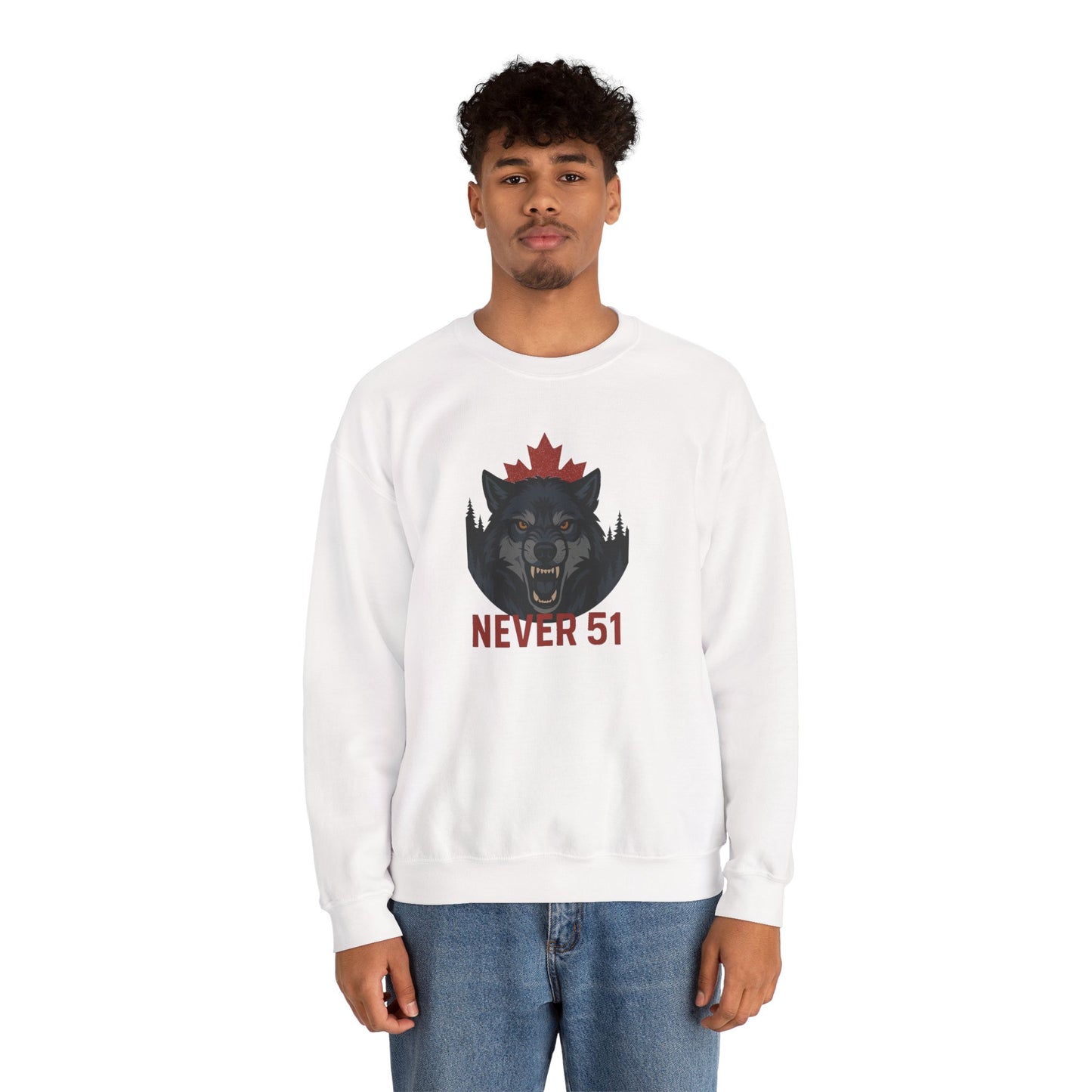 Wrangly Wolf Crewneck Sweatshirt