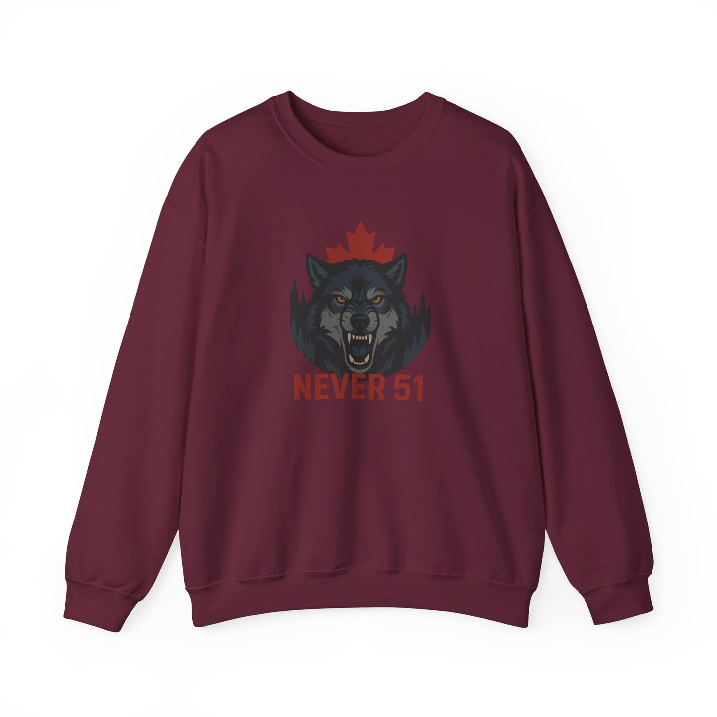 Wrangly Wolf Crewneck Sweatshirt