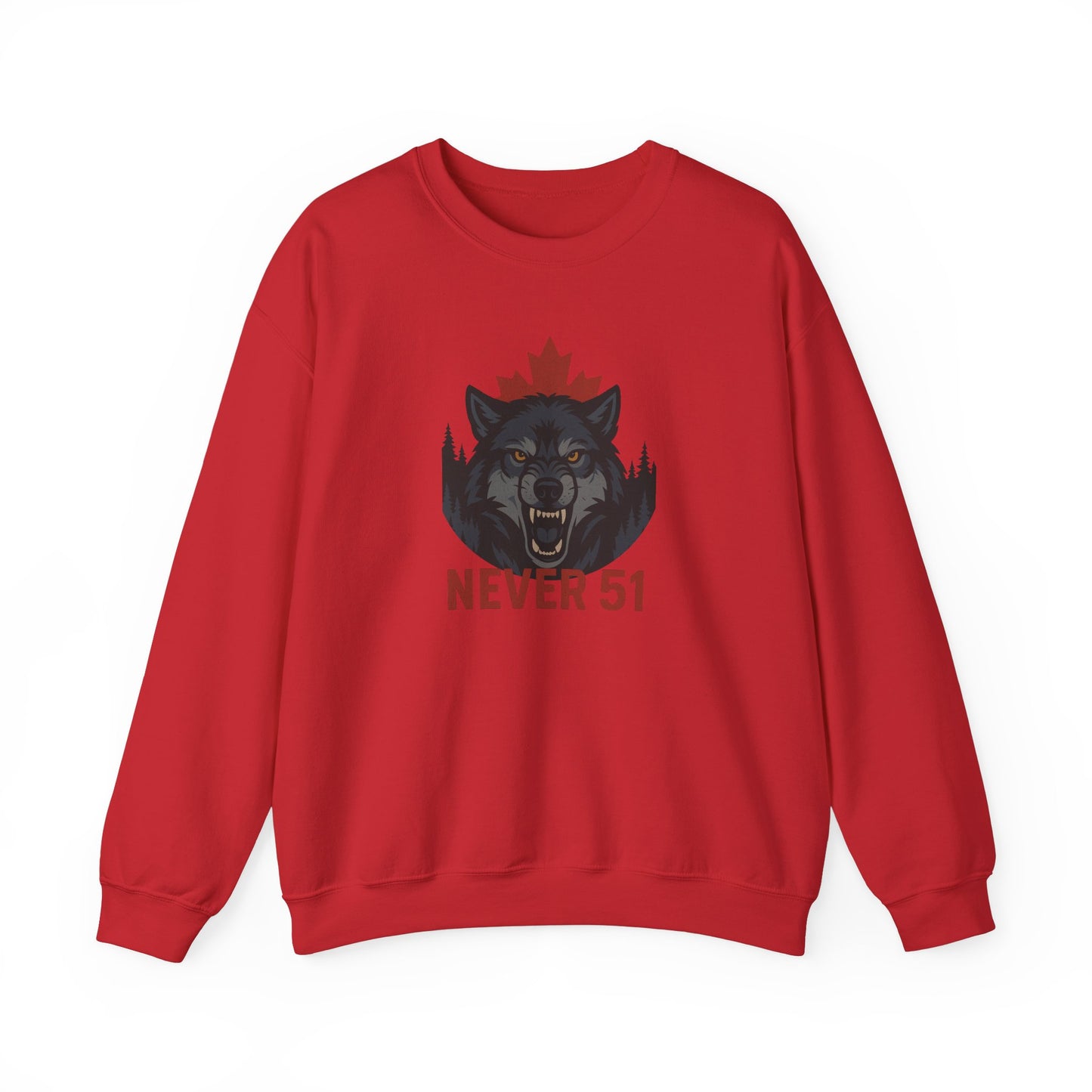 Wrangly Wolf Crewneck Sweatshirt