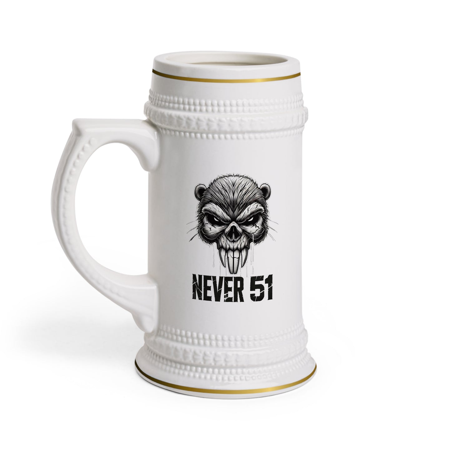 Beaver Skull Just One More Stein Mug