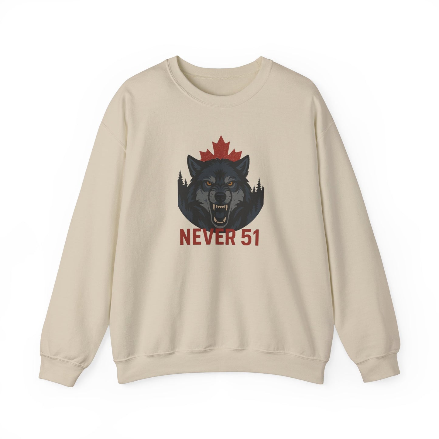 Wrangly Wolf Crewneck Sweatshirt