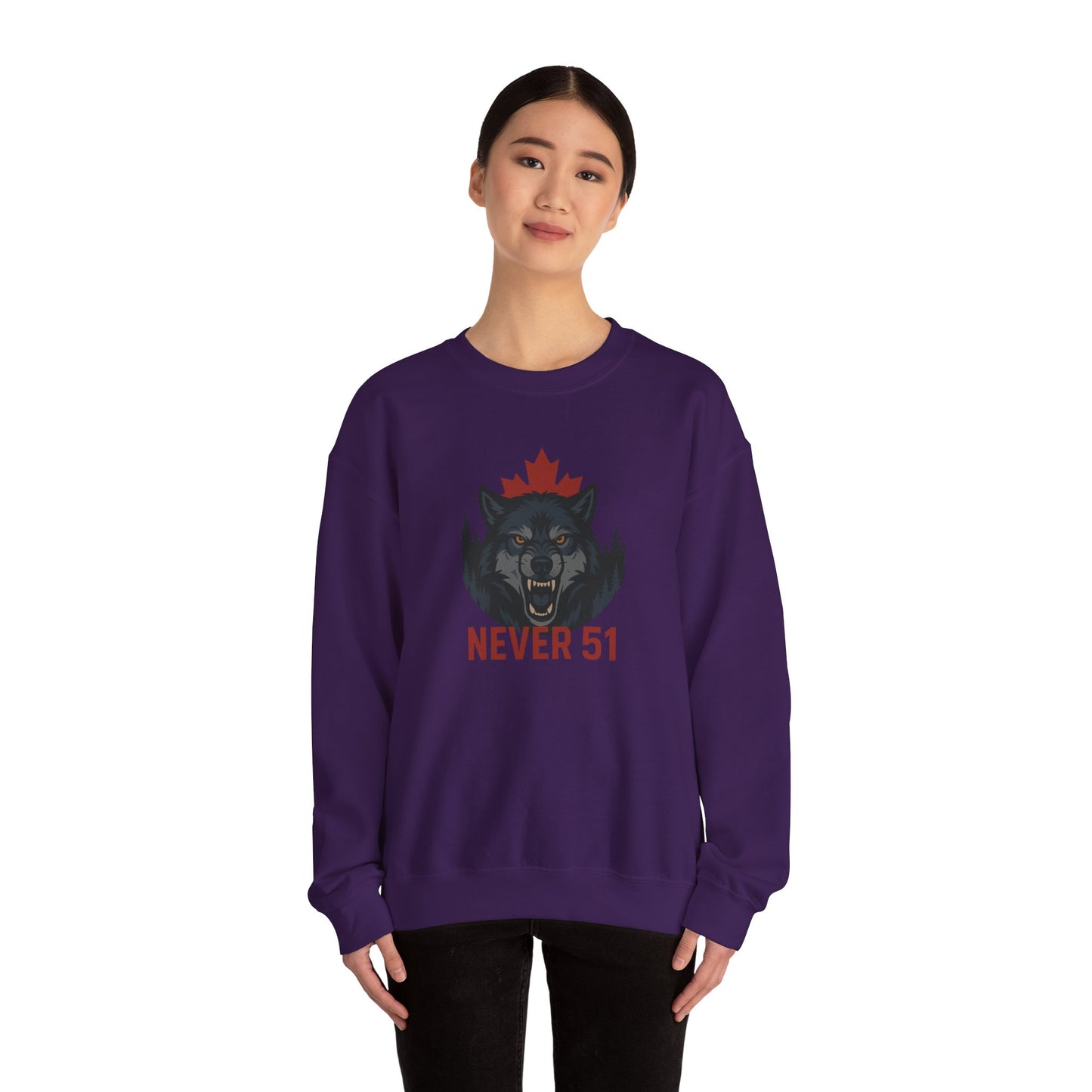 Wrangly Wolf Crewneck Sweatshirt