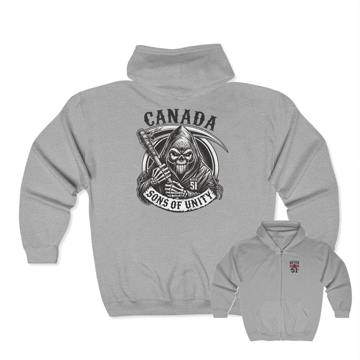 Sons Of Unity Zip up Hoodie