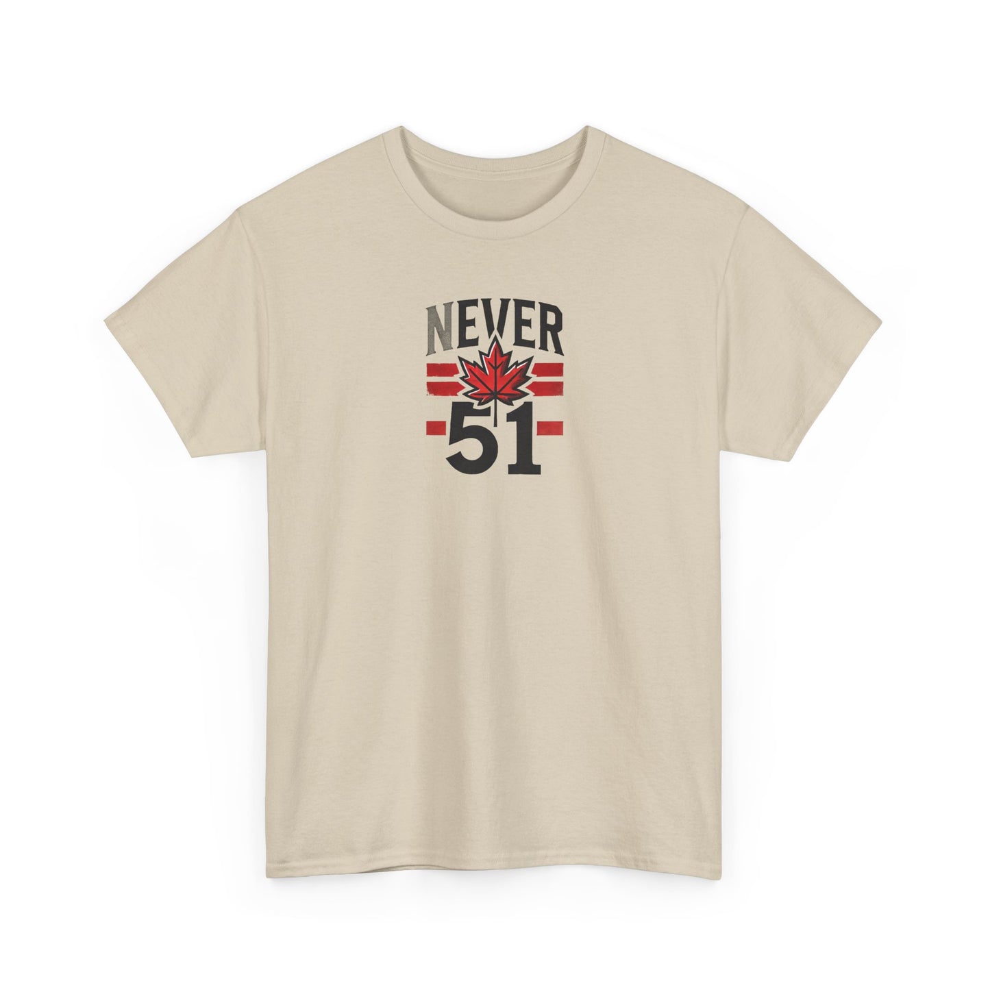 Never 51 Unisex Heavy Cotton Tee