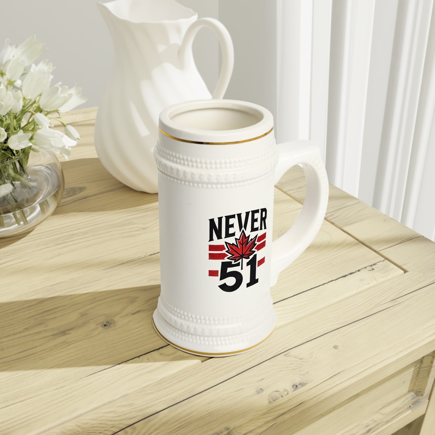 Never 51 Pint Plus Stein Mug (650ml)