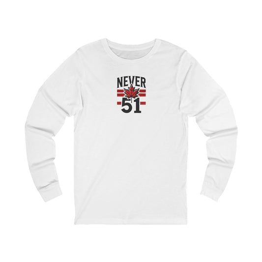 Never 51 Unisex Tarp Long Sleeve Tee