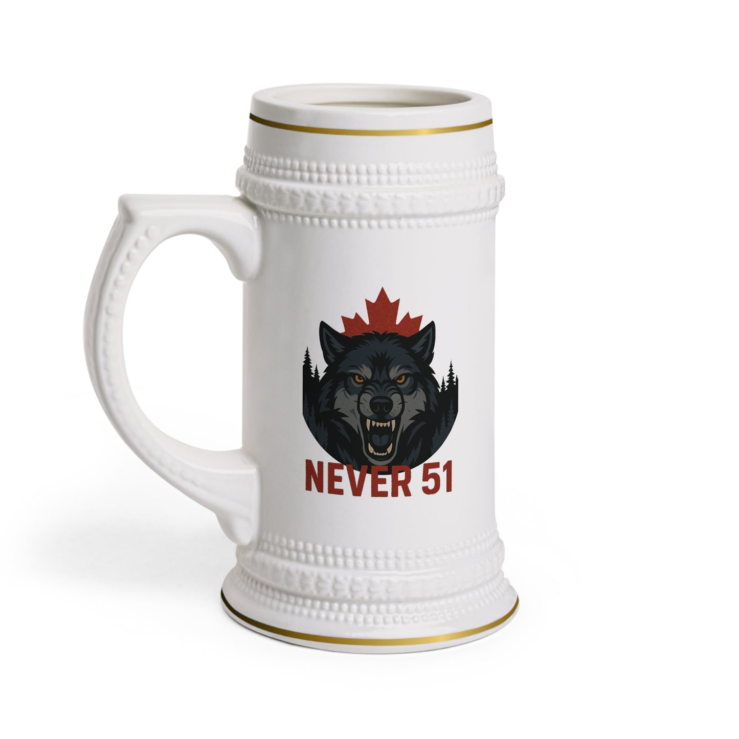 Wrangly Wolf Just One More Stein Mug