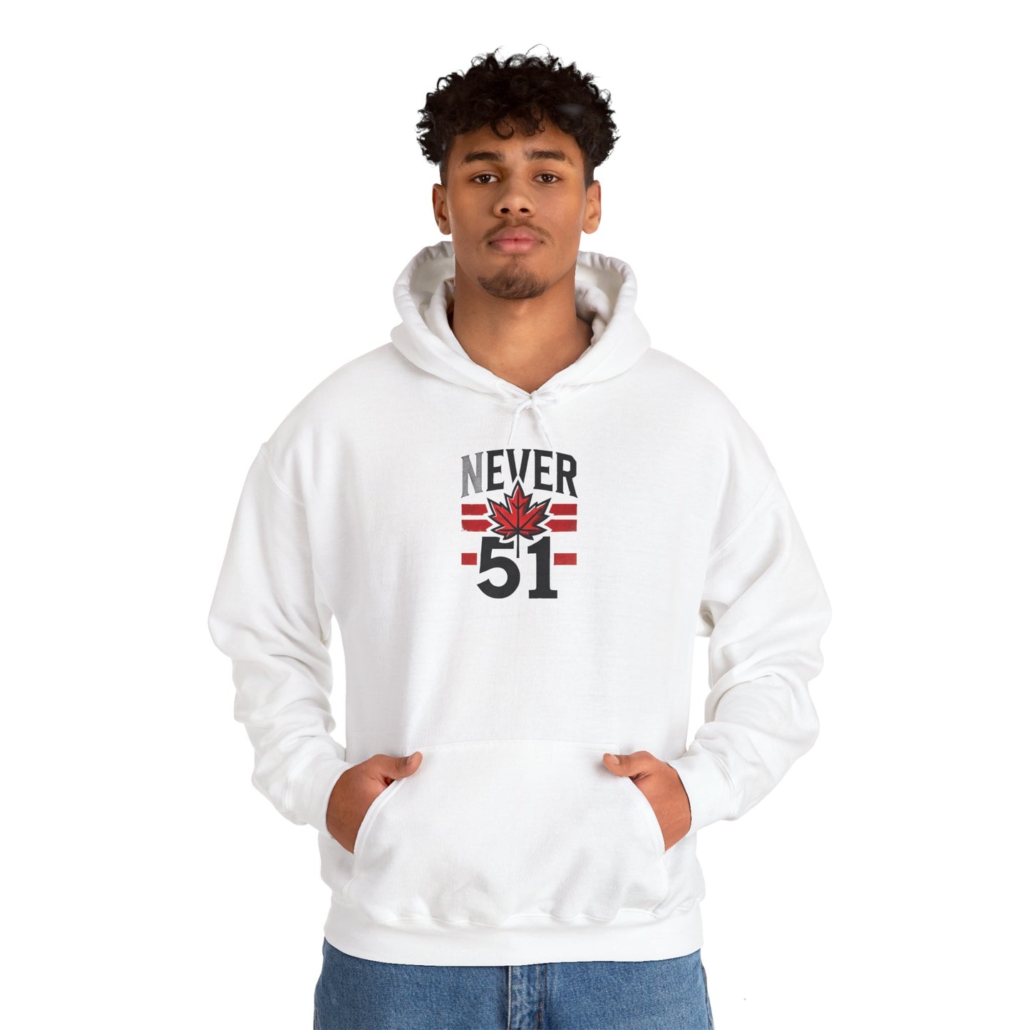 Never 51 Unisex Heavy Blend™ Hooded Sweatshirt