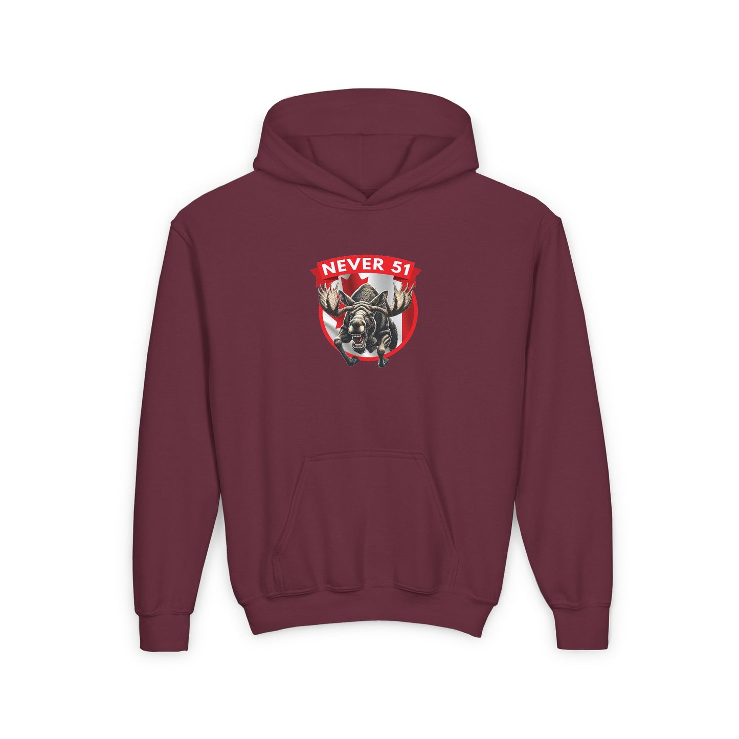 Mad Moose Youth Heavy Blend Hoodie