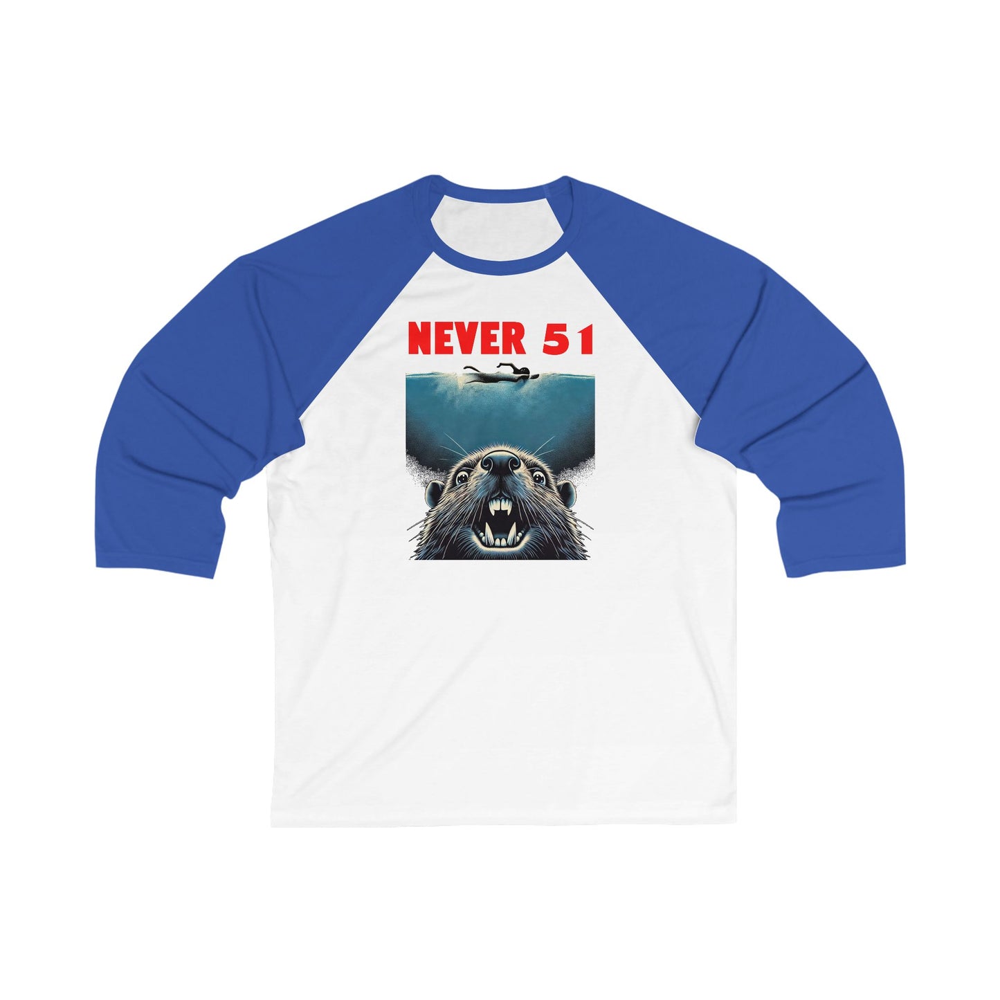 Terror From The Deep 3\4 Raglan Sleeve