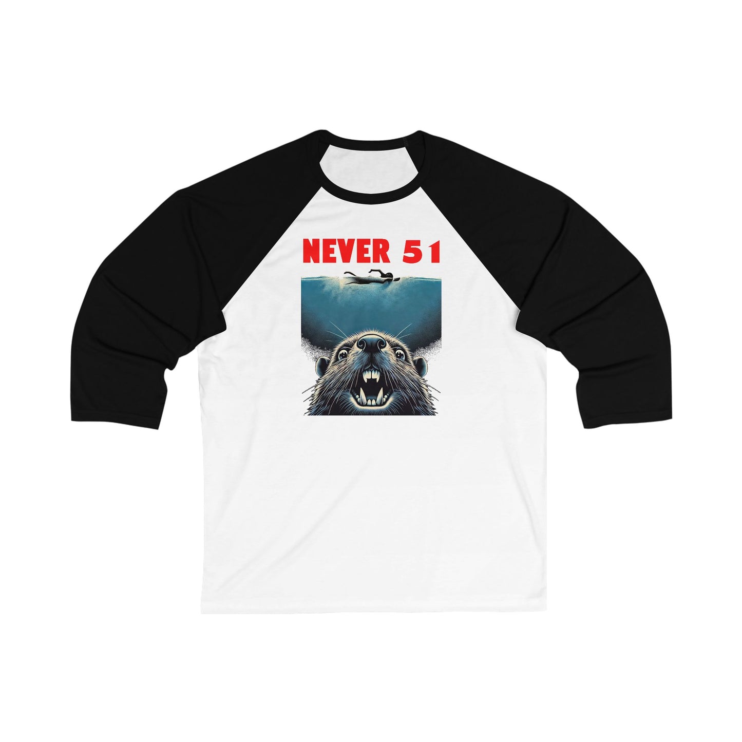 Terror From The Deep 3\4 Raglan Sleeve