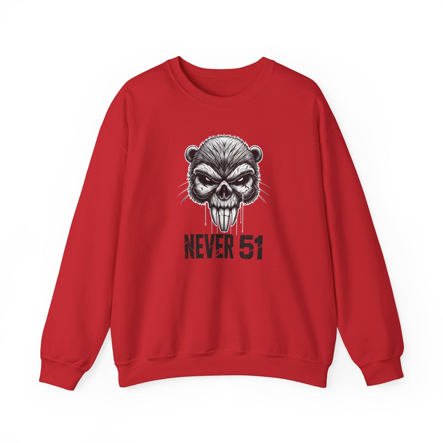 Beaver Skull Unisex Heavy Blend™ Crewneck Sweatshirt