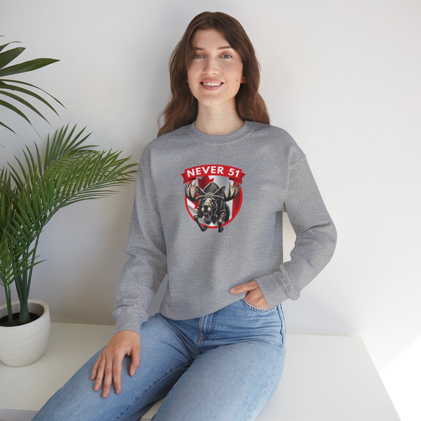 Mad Moose Unisex Heavy Blend™ Crewneck Sweatshirt