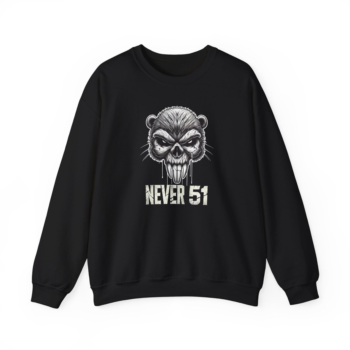 Beaver Skull Unisex Heavy Blend™ Crewneck Sweatshirt