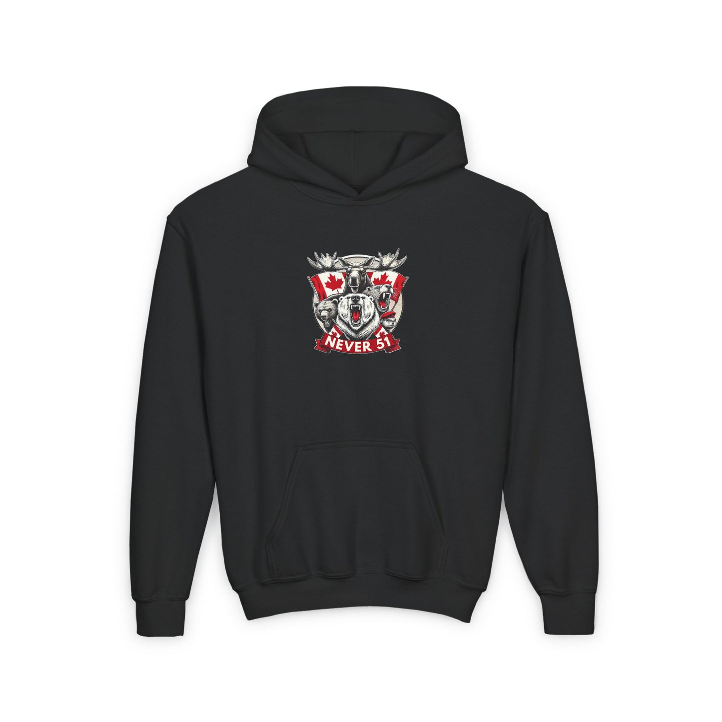 Mad Moose Youth Heavy Blend Hoodie