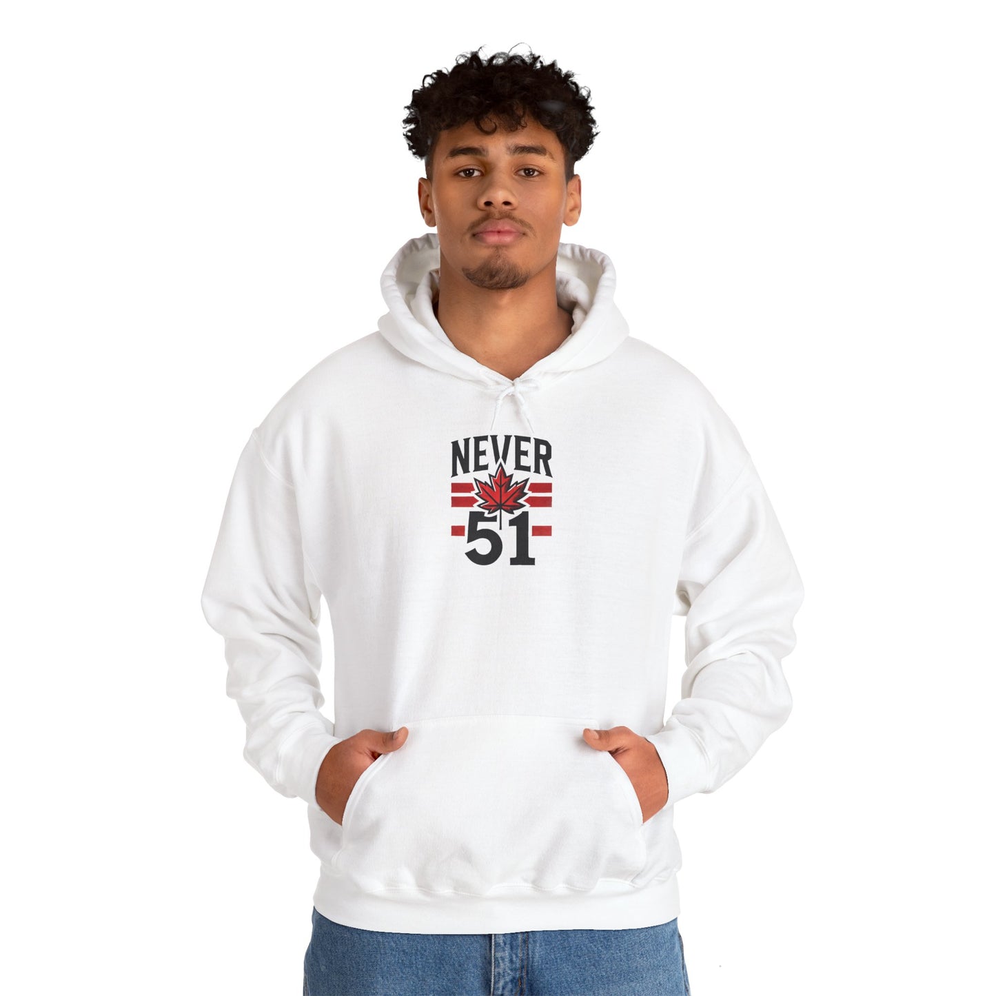 Never 51 Unisex Heavy Blend™ Hooded Sweatshirt