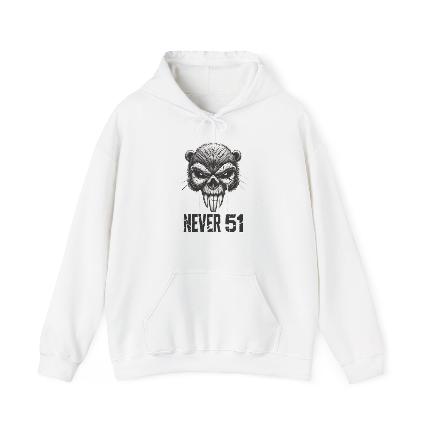 Beaver Skull Unisex Heavy Blend™ Hooded Sweatshirt