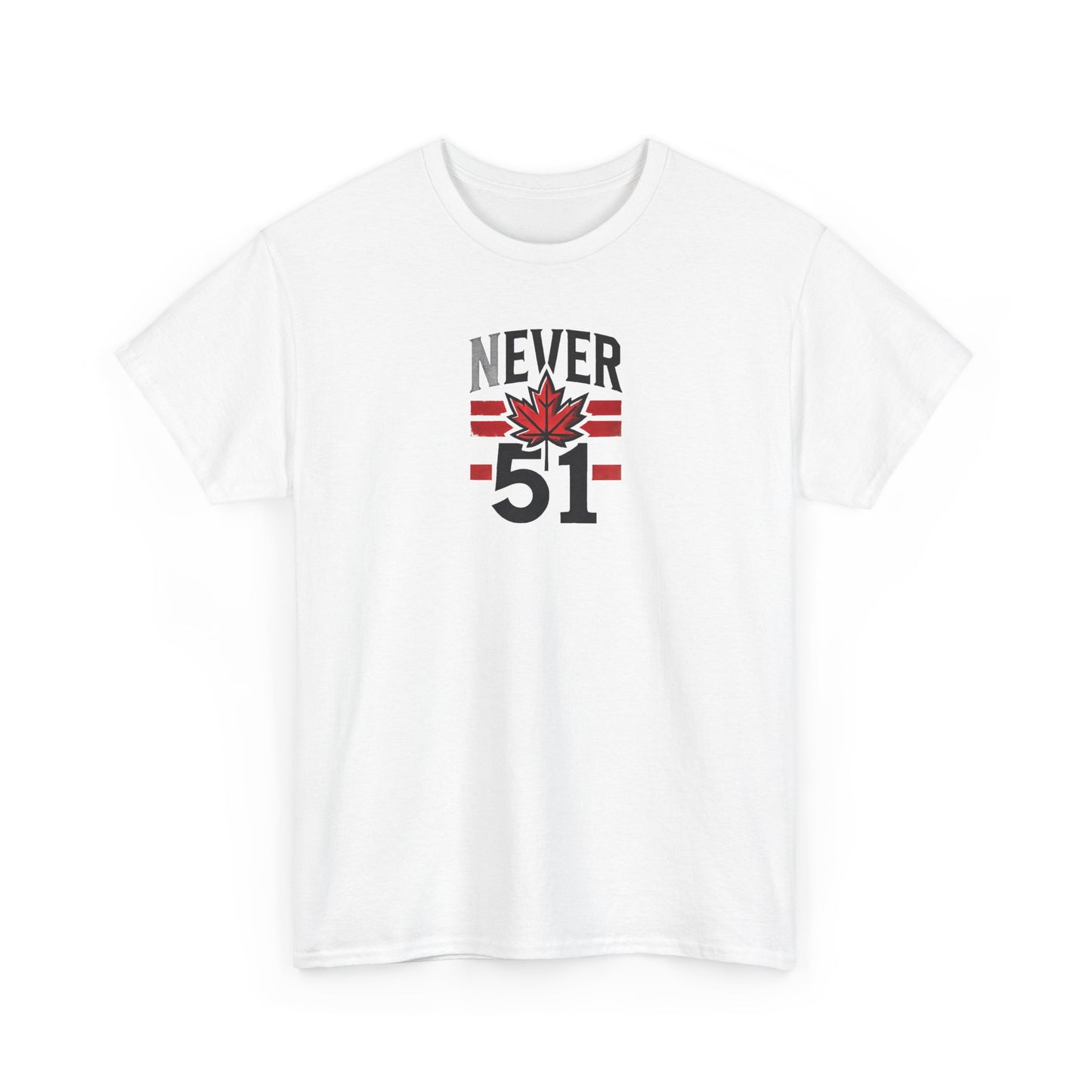 Never 51 Unisex Heavy Cotton Tee