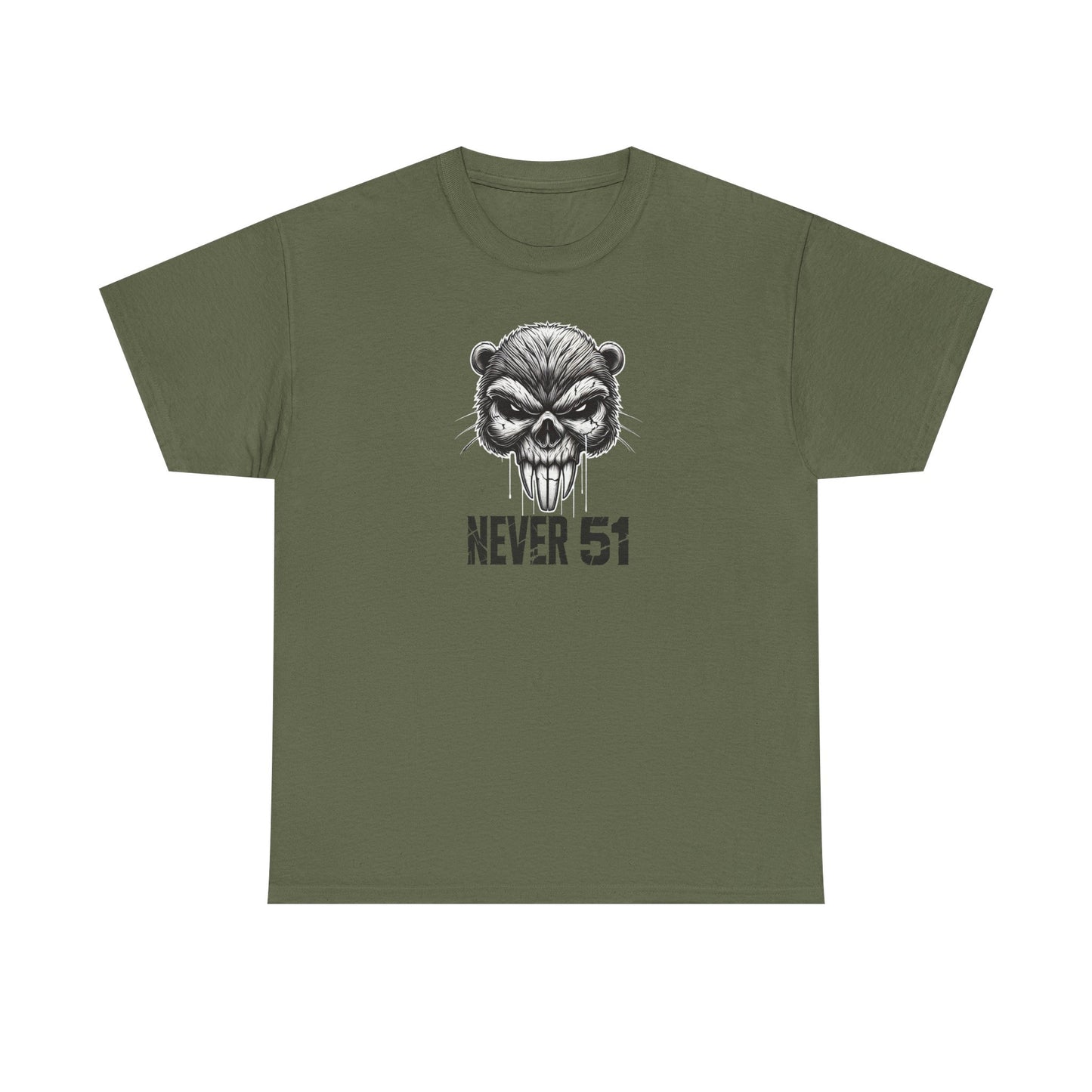 Beaver Skull Unisex Heavy Cotton Tee