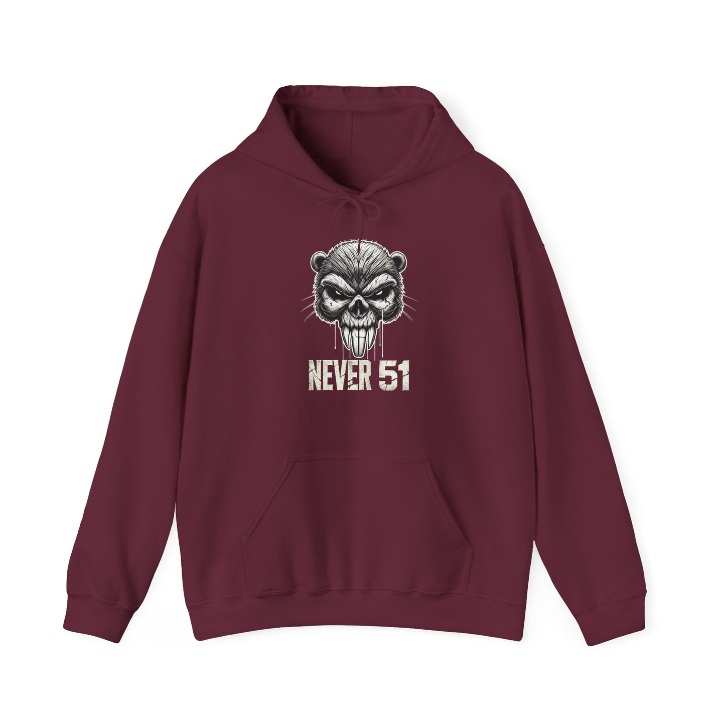 Beaver Skull Unisex Heavy Blend™ Hooded Sweatshirt