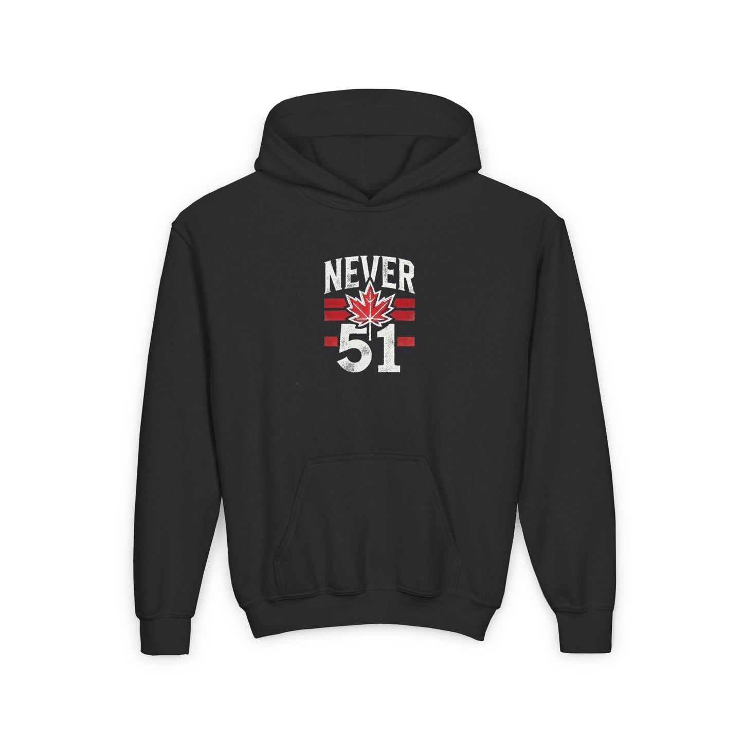 Never 51 Youth Heavy Blend Hoodie