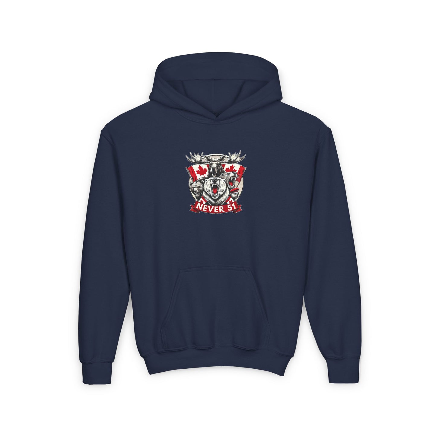 Mad Moose Youth Heavy Blend Hoodie