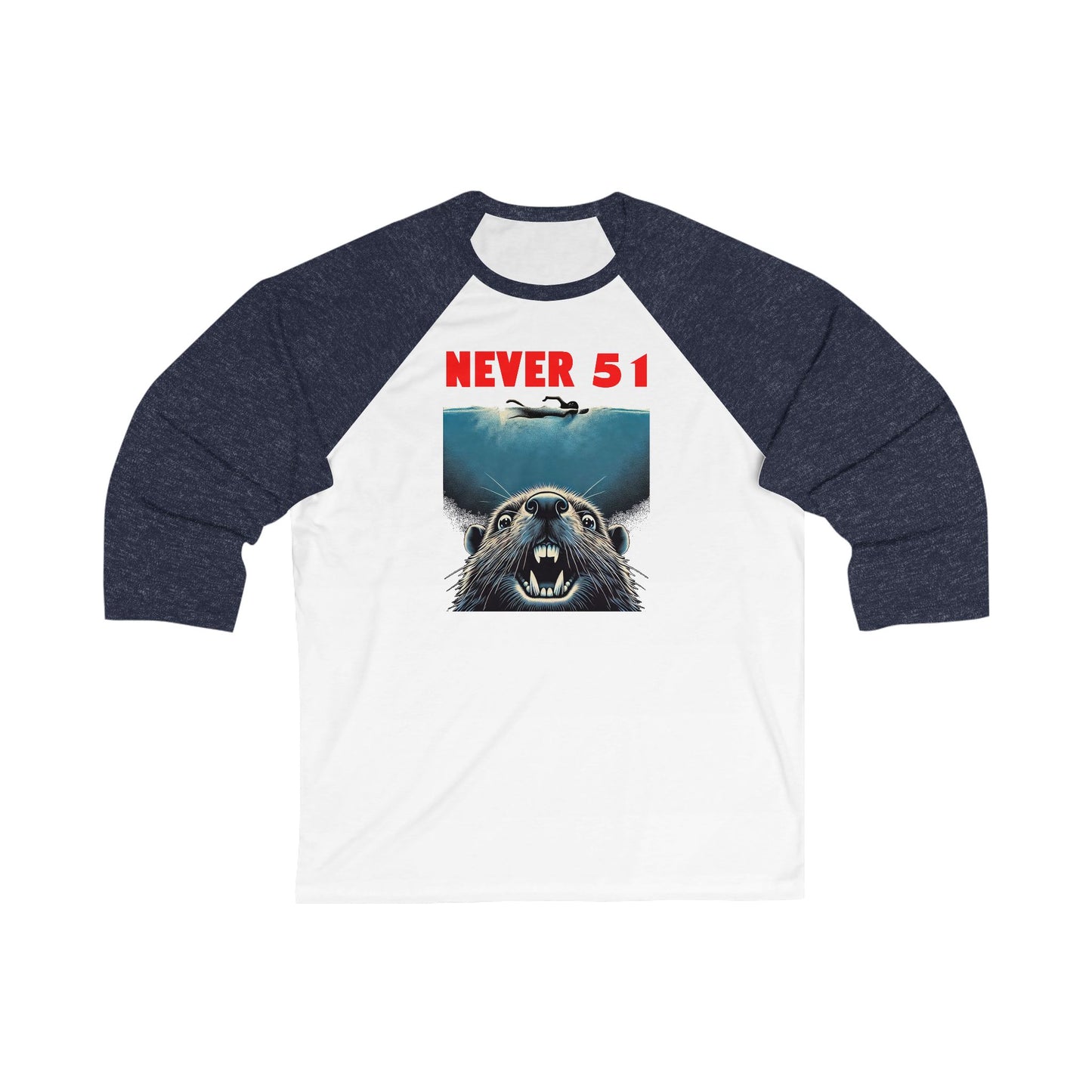 Terror From The Deep 3\4 Raglan Sleeve