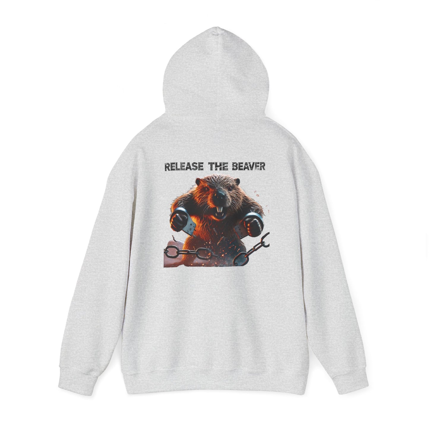 Never 51/Release The Beaver Unisex Heavy Blend™ Hooded Sweatshir