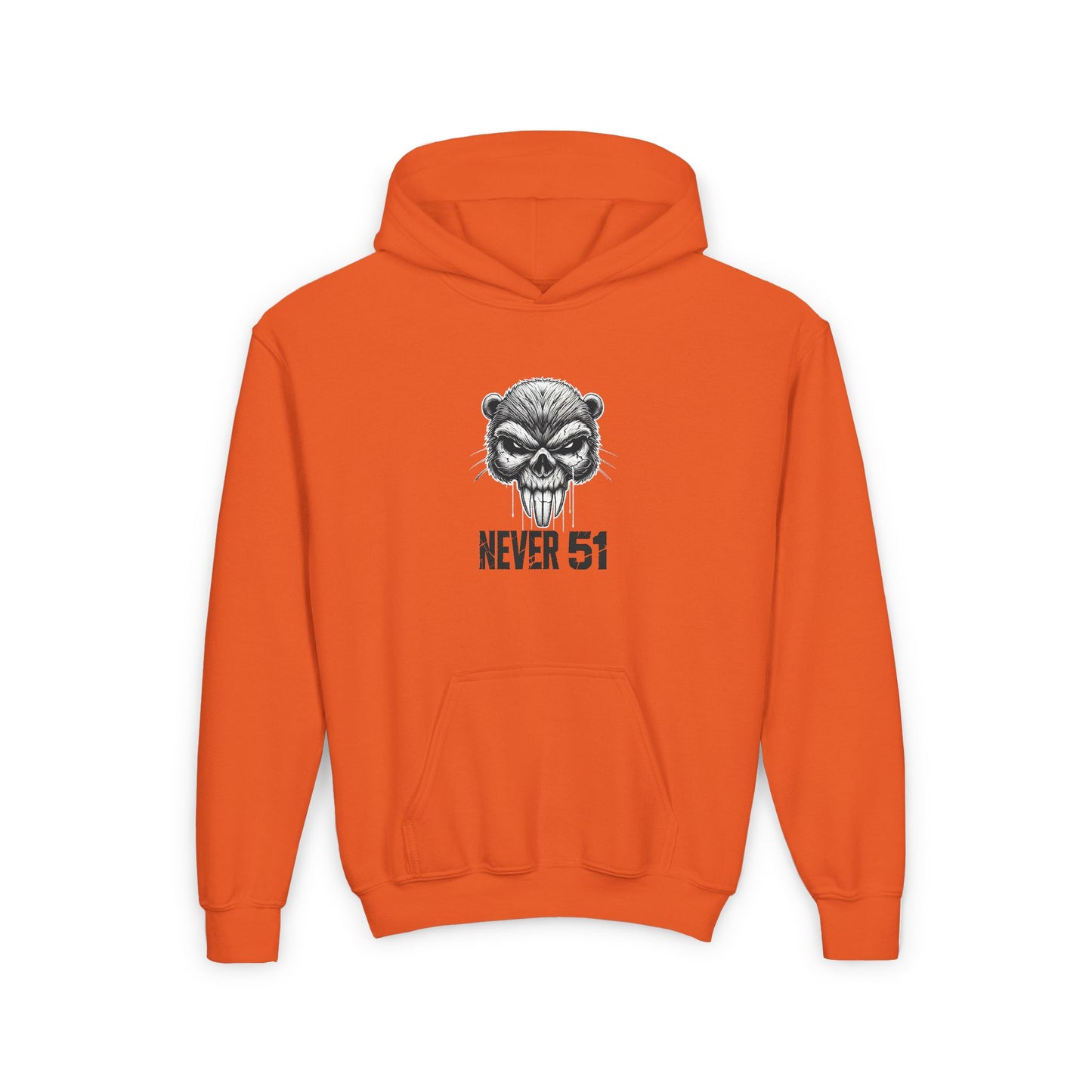 Beaver Skull Youth Heavy Blend Hoodie