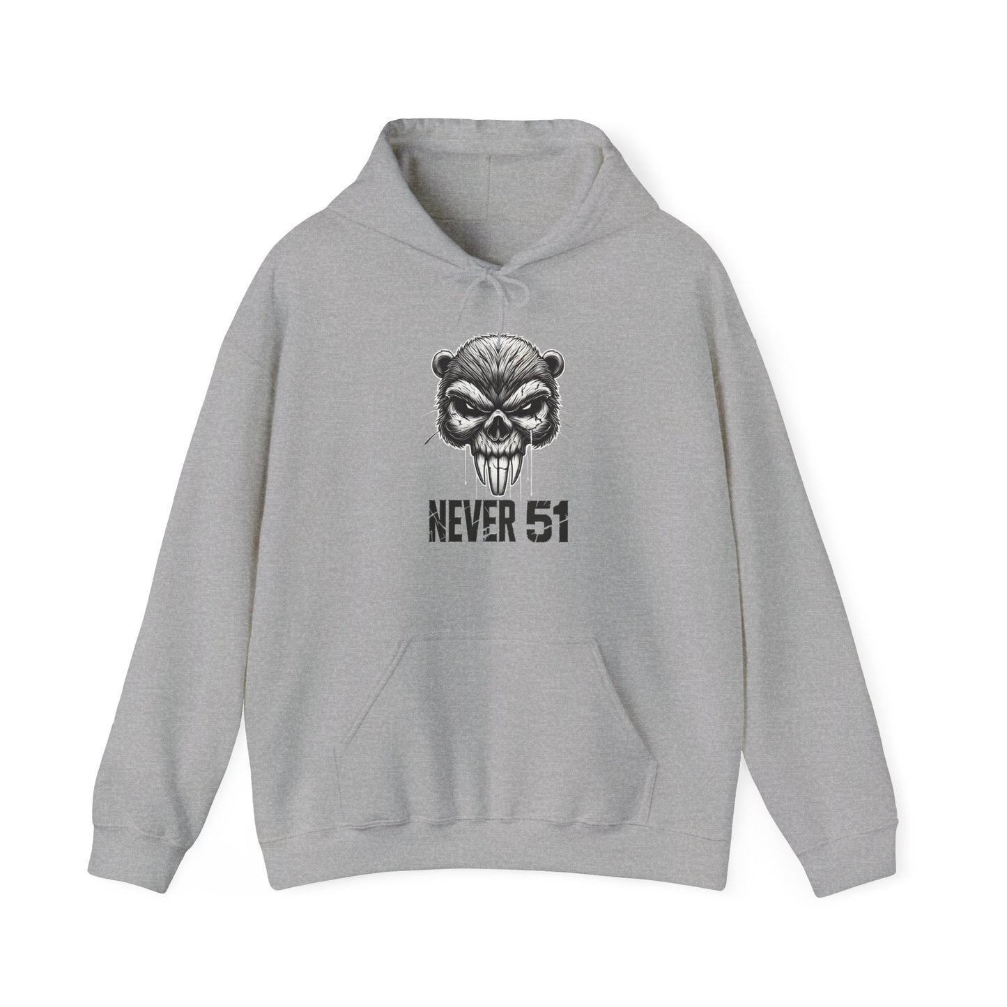 Beaver Skull Unisex Heavy Blend™ Hooded Sweatshirt