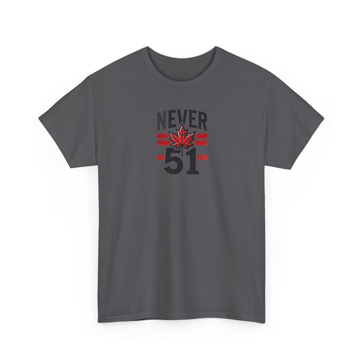 Never 51 Unisex Heavy Cotton Tee