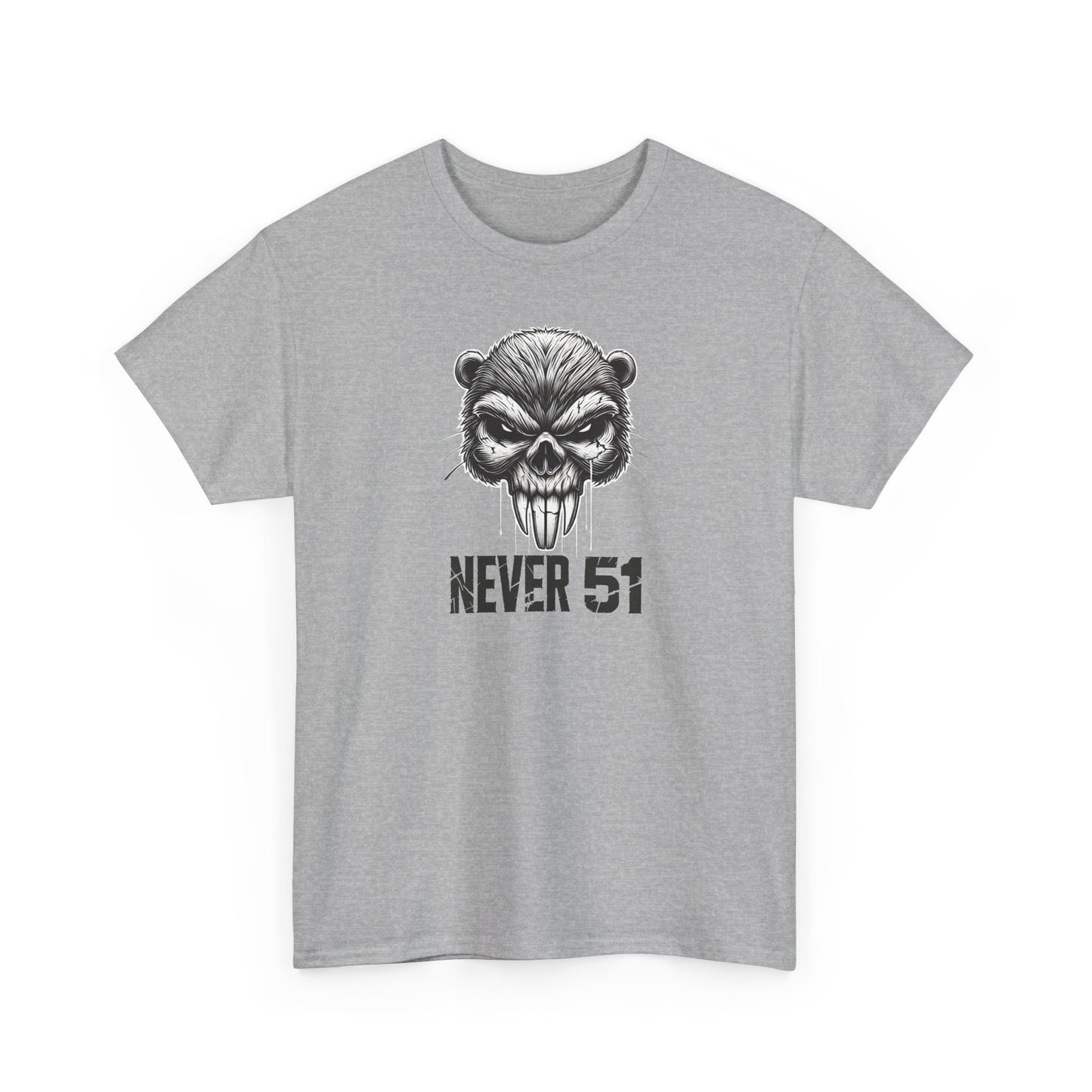 Beaver Skull Unisex Heavy Cotton Tee