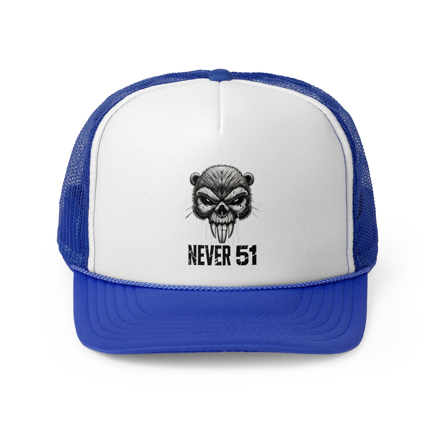 Beaver Skull Trucker Cap