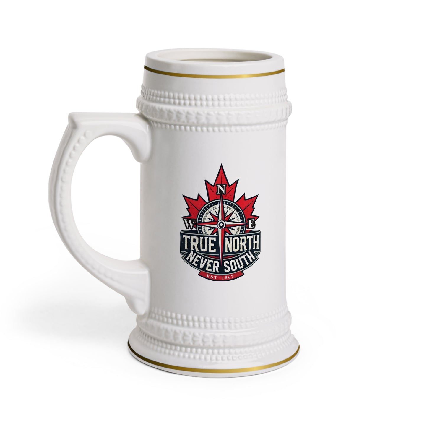 True North Never South Just One More Stein Mug