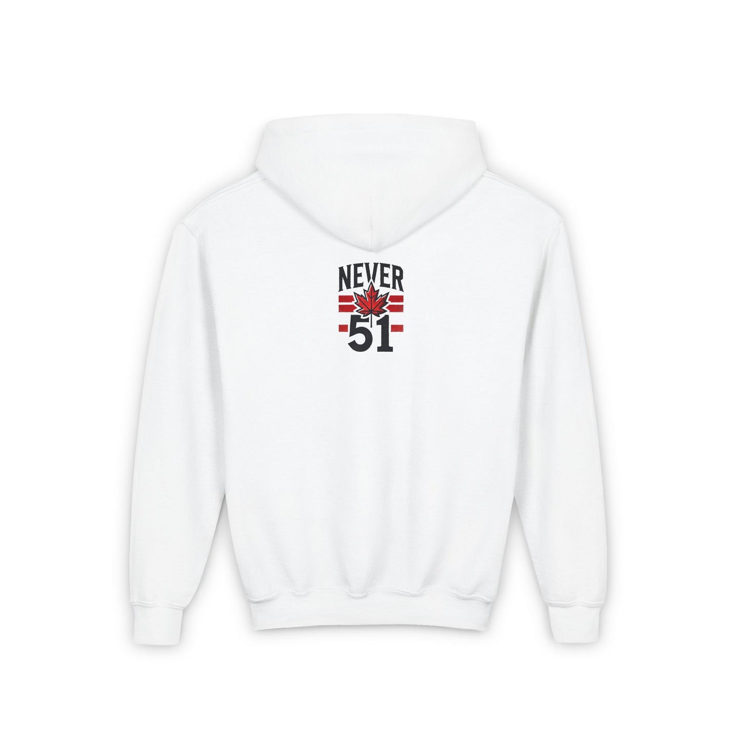 Never 51 Youth Heavy Blend Hoodie