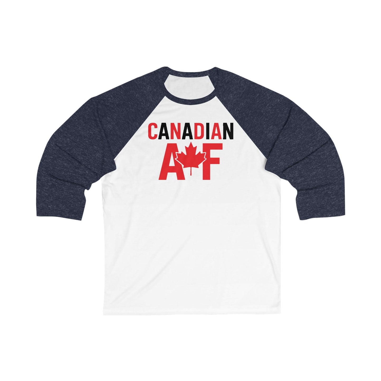 Canadian "And Free" 3\4 Raglan Sleeve
