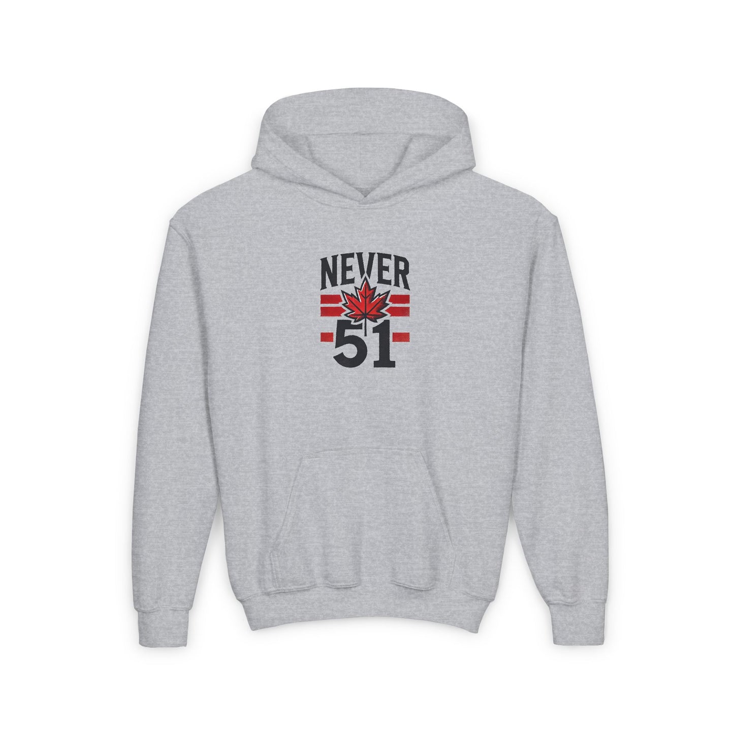 Never 51 Youth Heavy Blend Hoodie