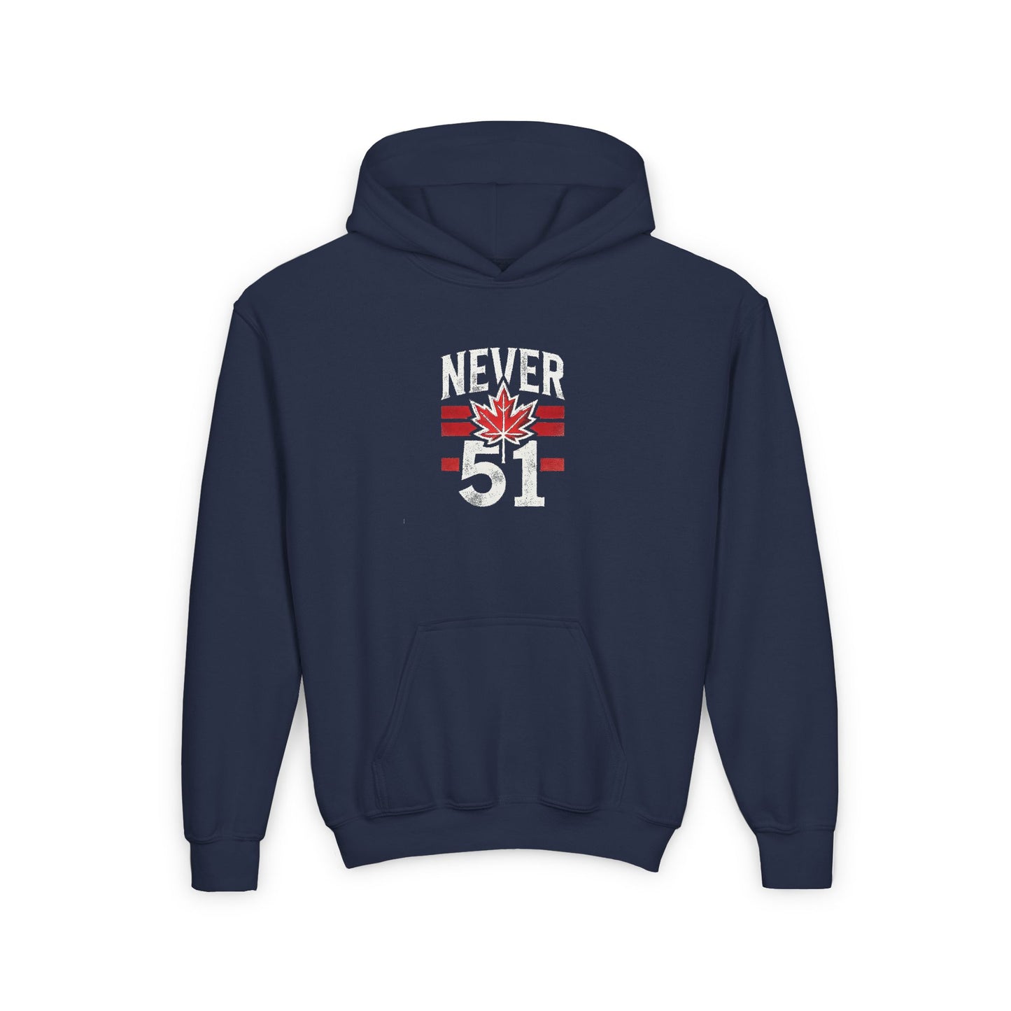 Never 51 Youth Heavy Blend Hoodie