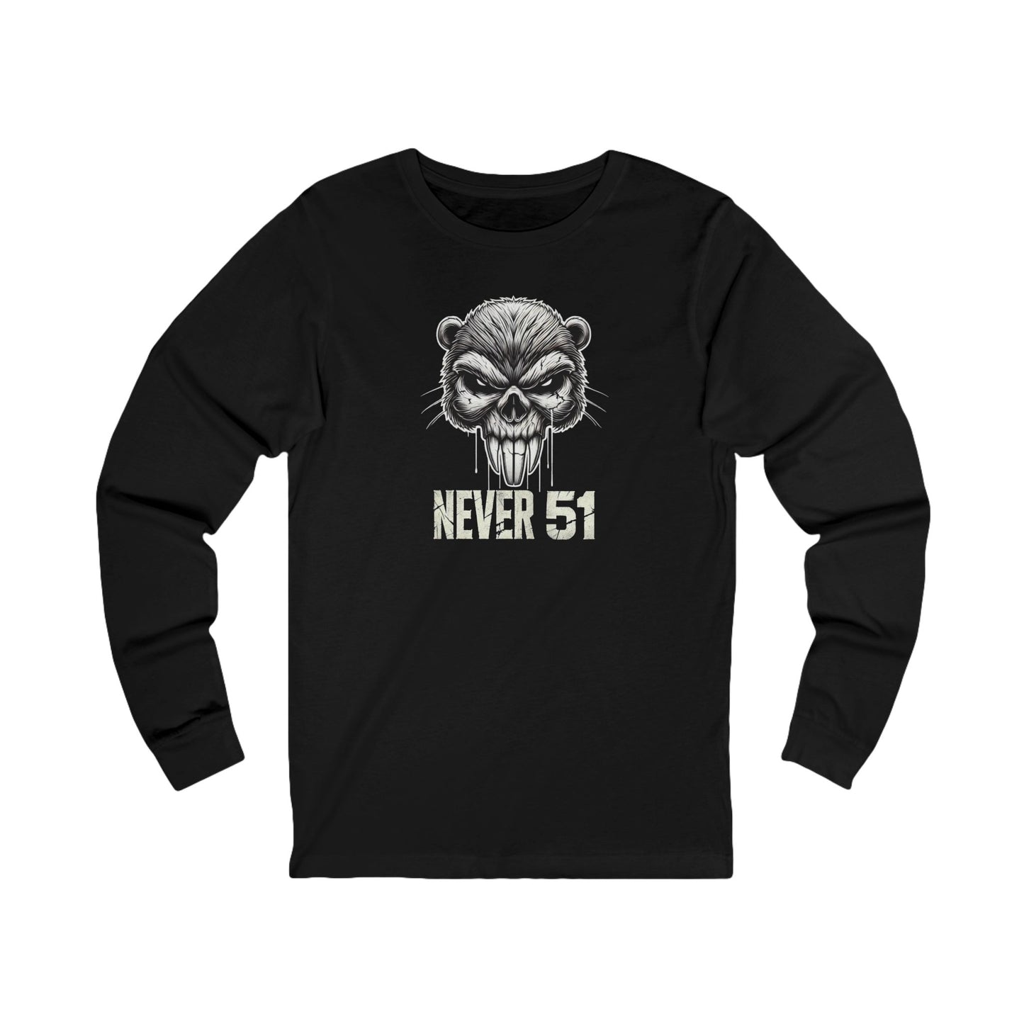 Beaver Skull Long Sleeve Tee