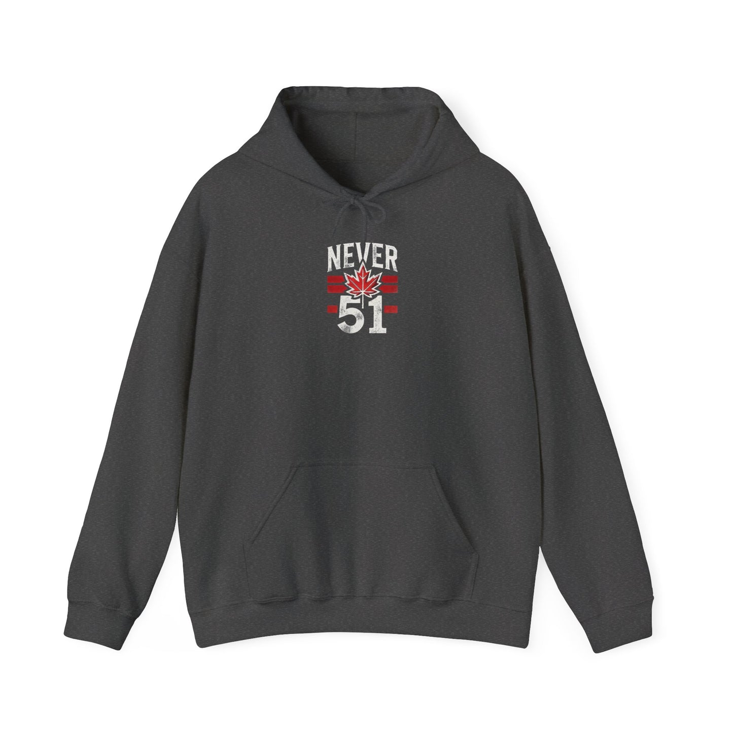 Never 51/Beaver Skull Unisex Heavy Blend™ Hooded Sweatshir