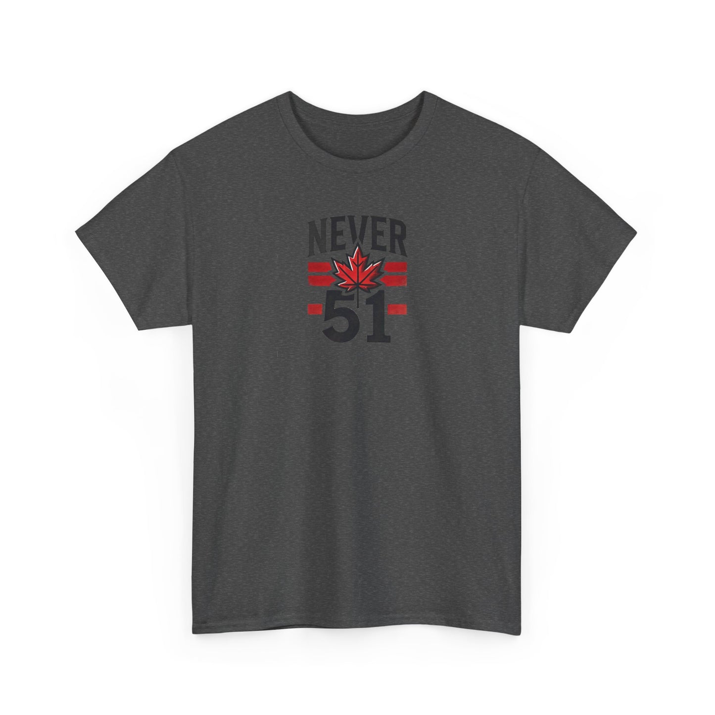 Never 51 Unisex Heavy Cotton Tee