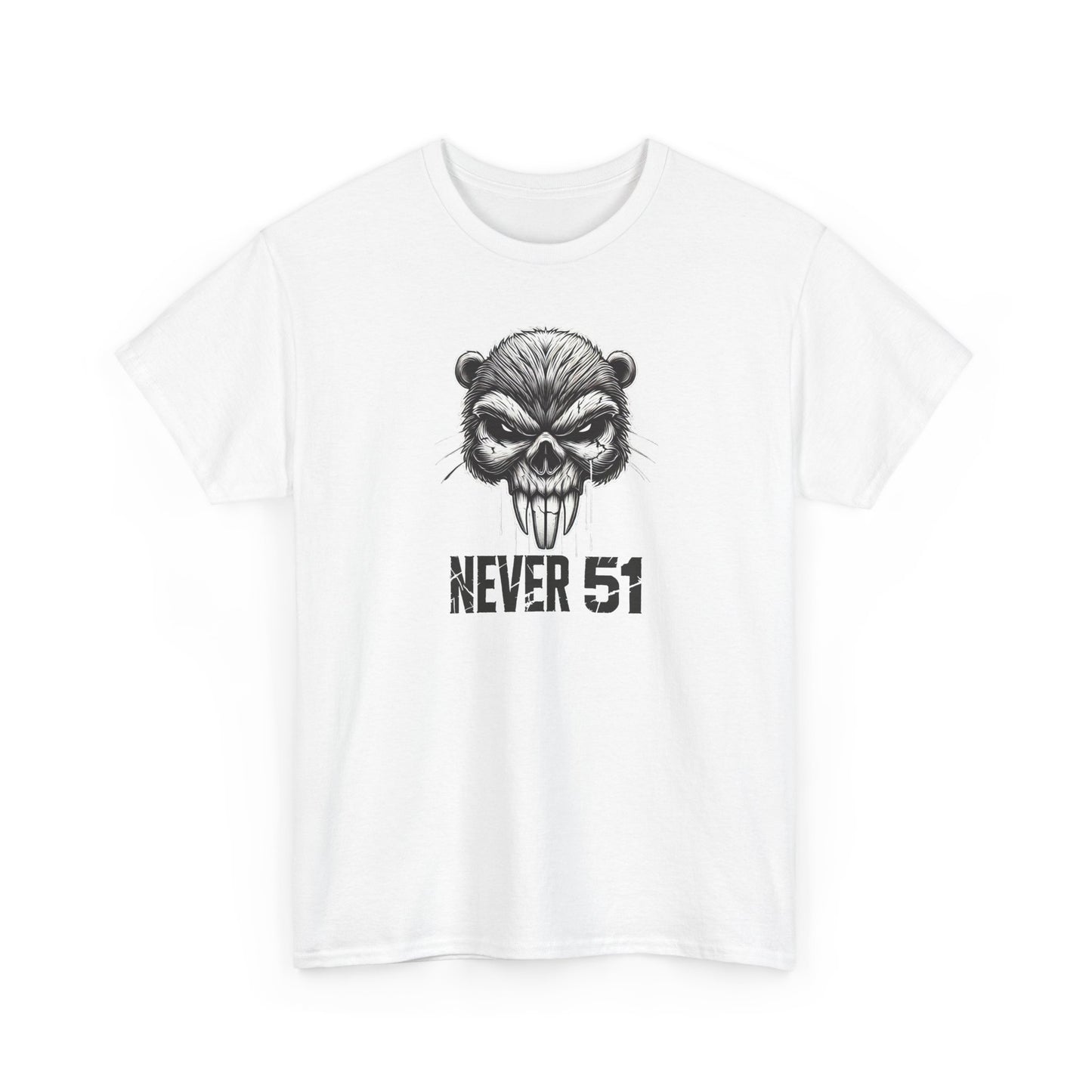 Beaver Skull Unisex Heavy Cotton Tee